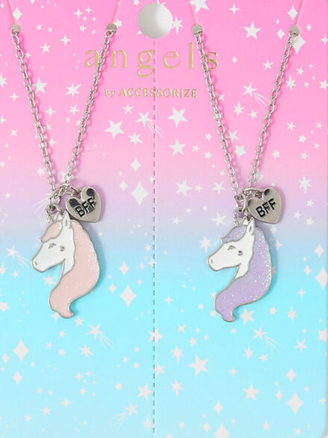 

Accessorize Girls Necklace, Silver