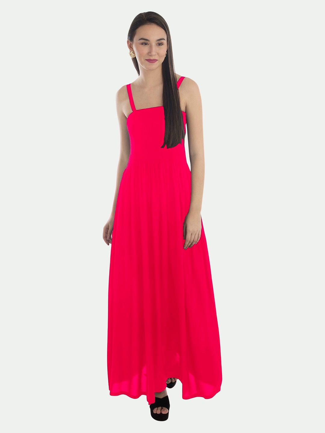 

PATRORNA Maxi Cotton Dress, Pink