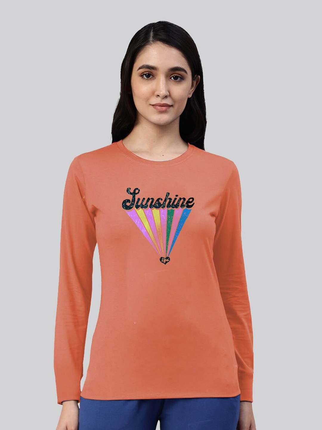 

LYRA Women Bio Finish T-shirt, Orange
