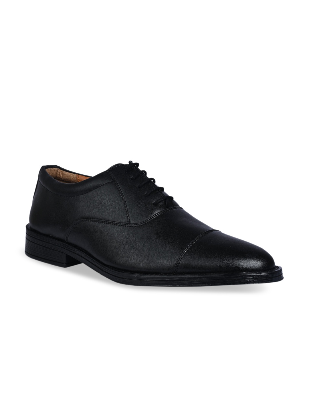 

Paragon Men Solid Formal Oxfords, Black
