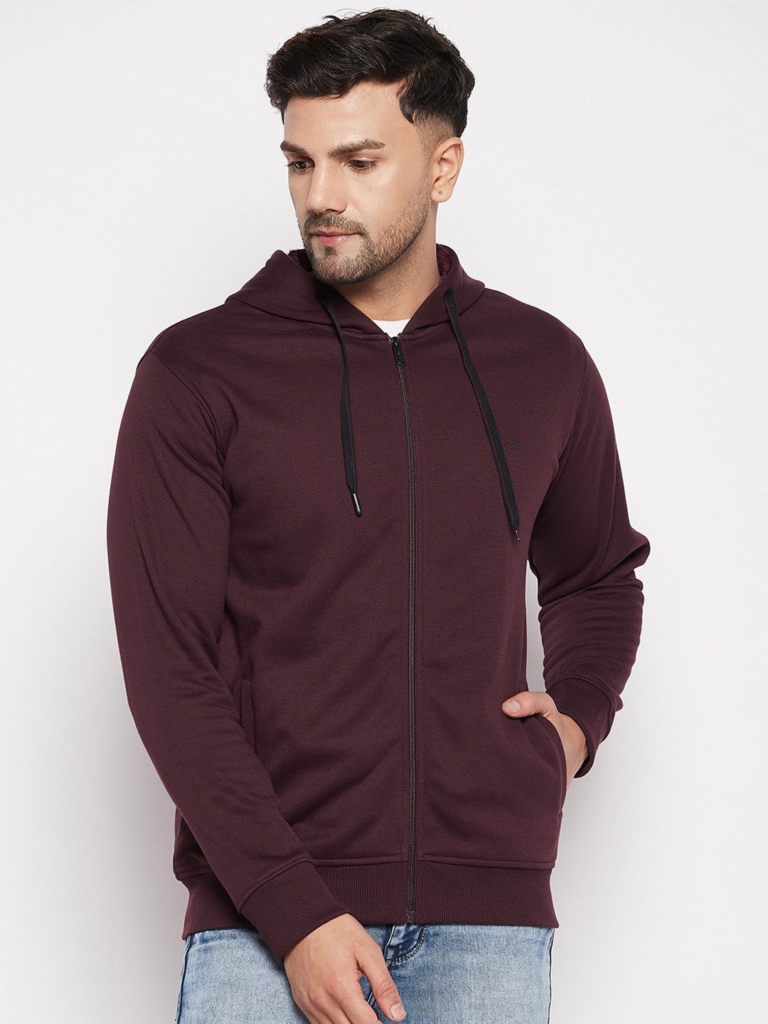 

Okane Men Fleece Sweatshirt, Burgundy