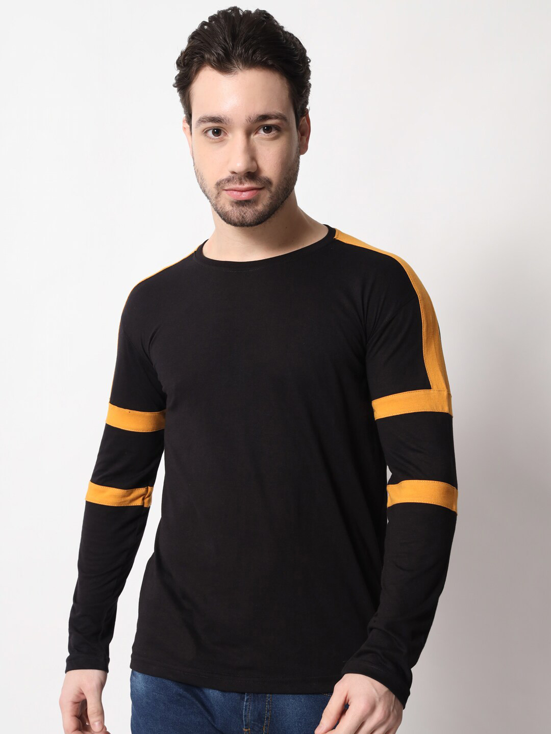 

THE EG STORE Men Cotton T-shirt, Black
