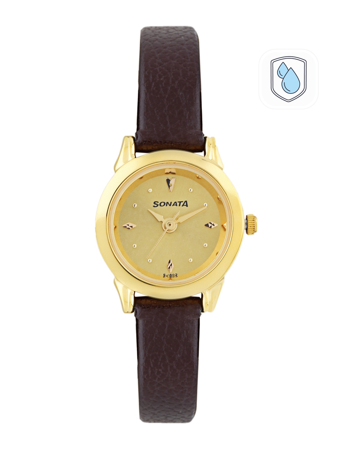 

Sonata Women Gold-Toned Dial Watch ND8925YL02J