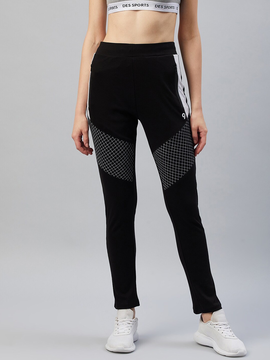 

C9 AIRWEAR Women Printed Rapid Dry Track Pants, Black