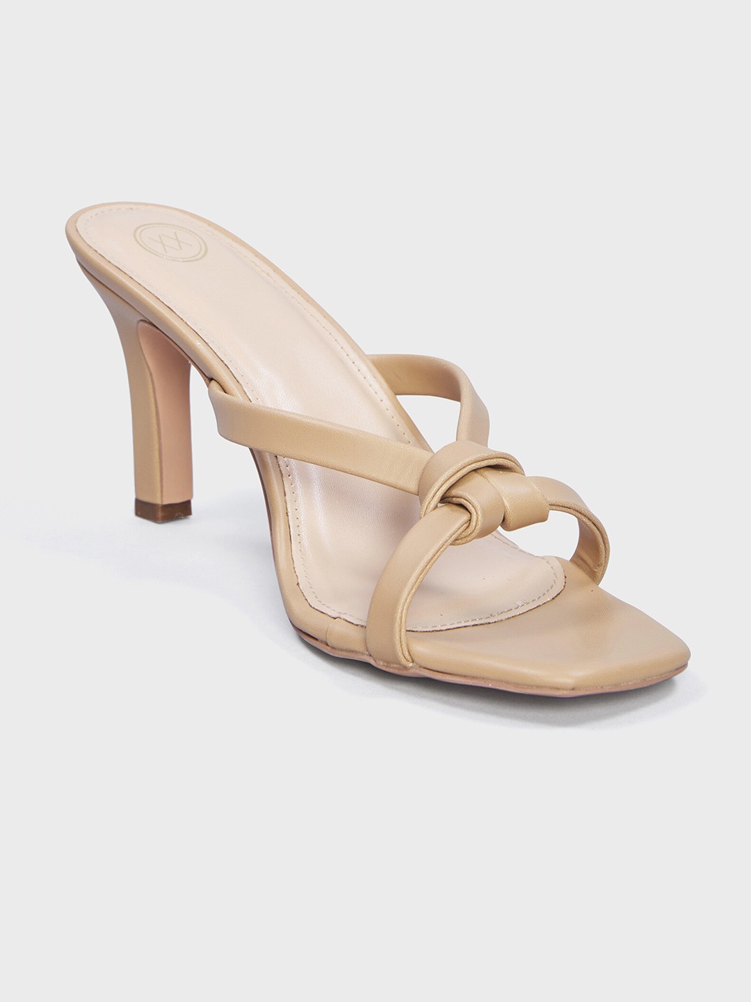 

20Dresses Women Solid Stiletto Heels, Beige