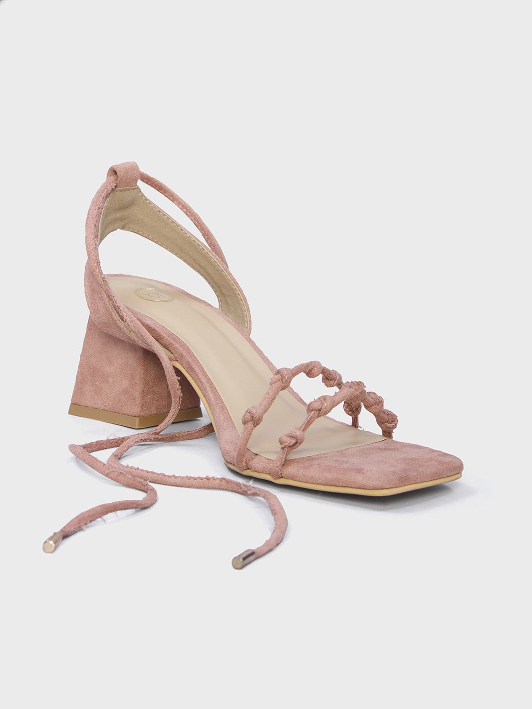

20Dresses Women Solid Suede Block Heels, Pink