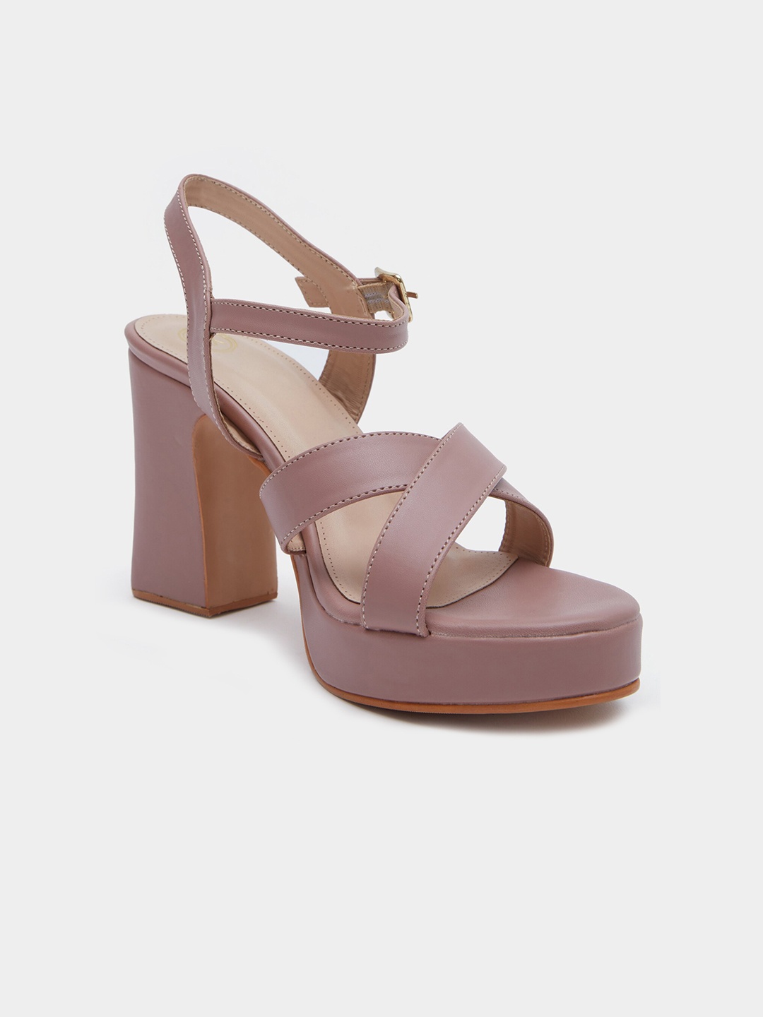 

20Dresses Women Solid Platform Heels, Nude