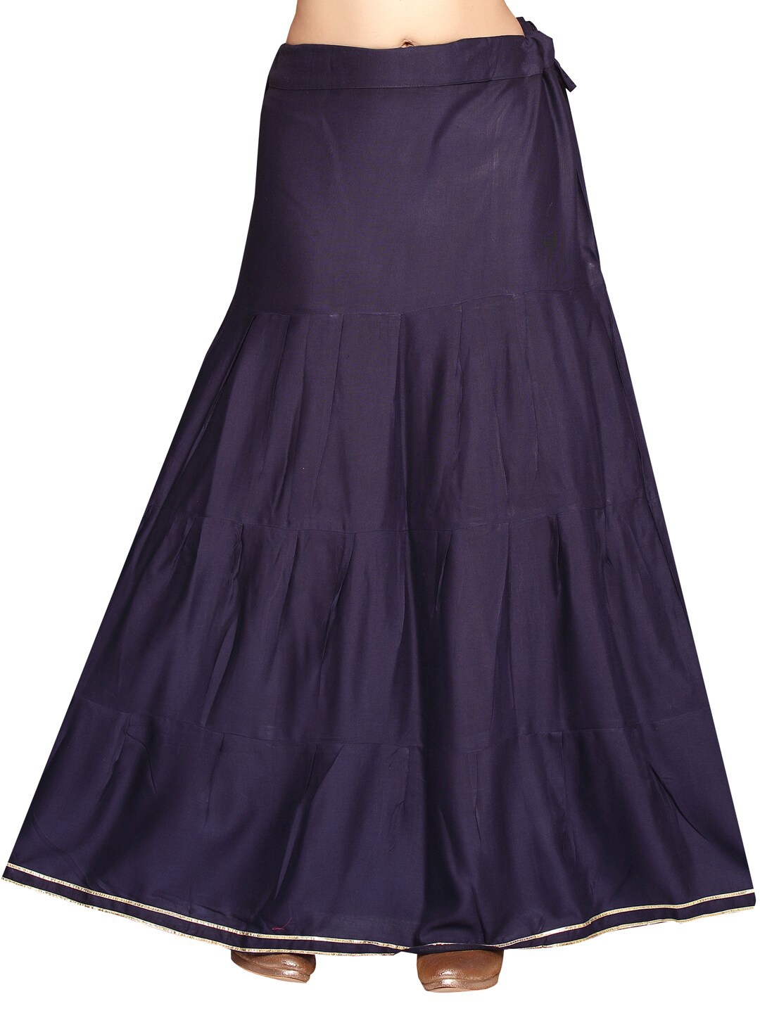

Aarika Women Solid Skirt, Navy blue