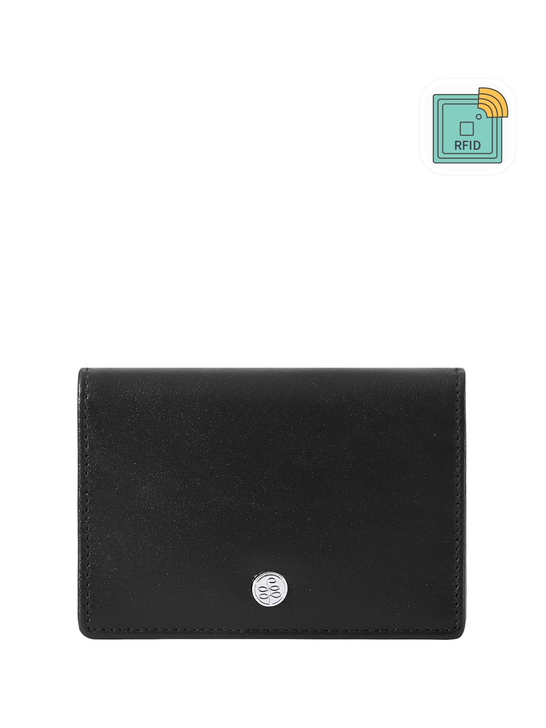 

Eske Men Leather Card Holder, Black