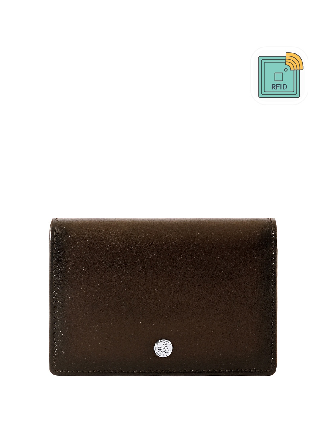 

Eske Men Leather Card Holder, Brown