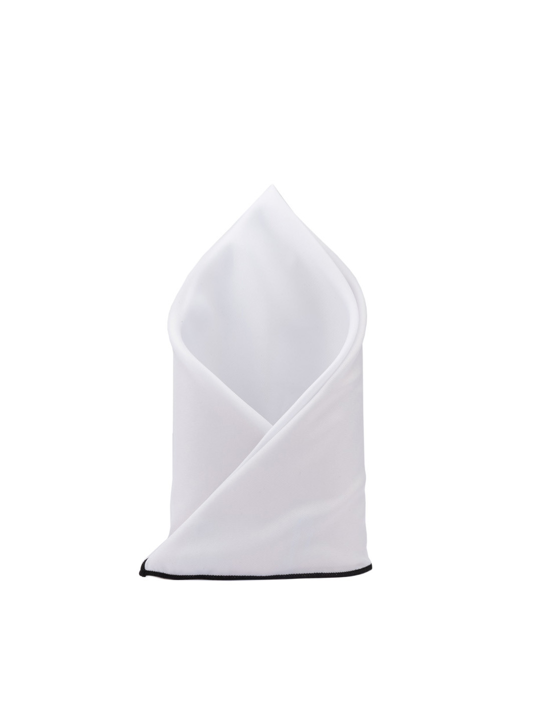 

The Tie Hub Fountain Men Pocket Square, White
