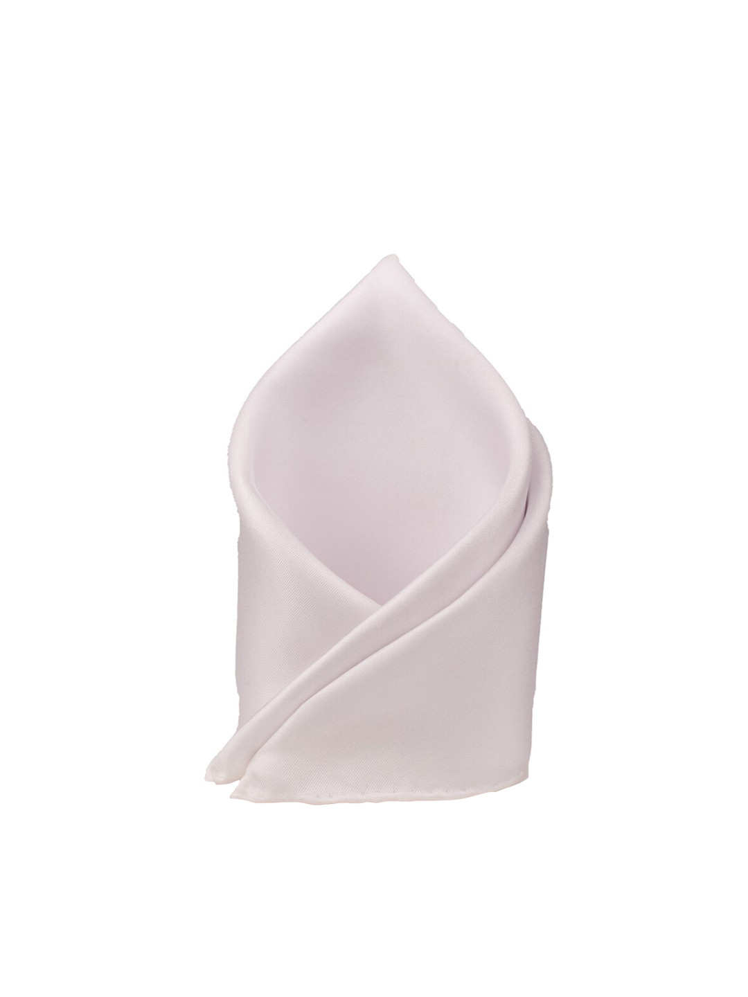 

The Tie Hub Men Italian Silk Pocket Square, White