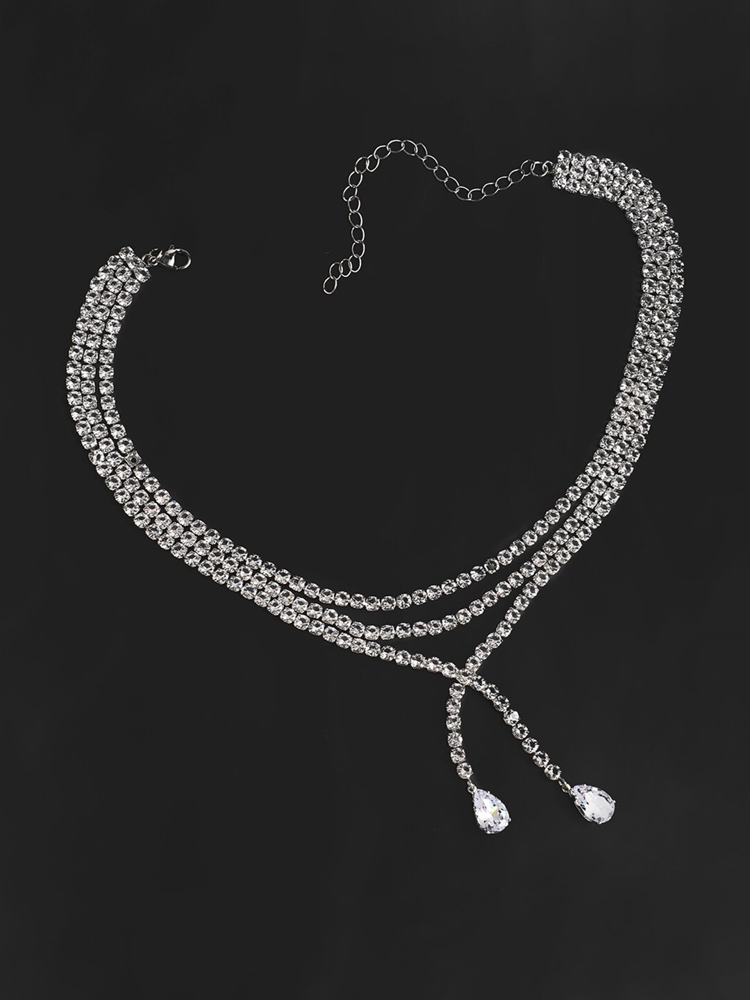 

SOHI Silver-Plated Necklace