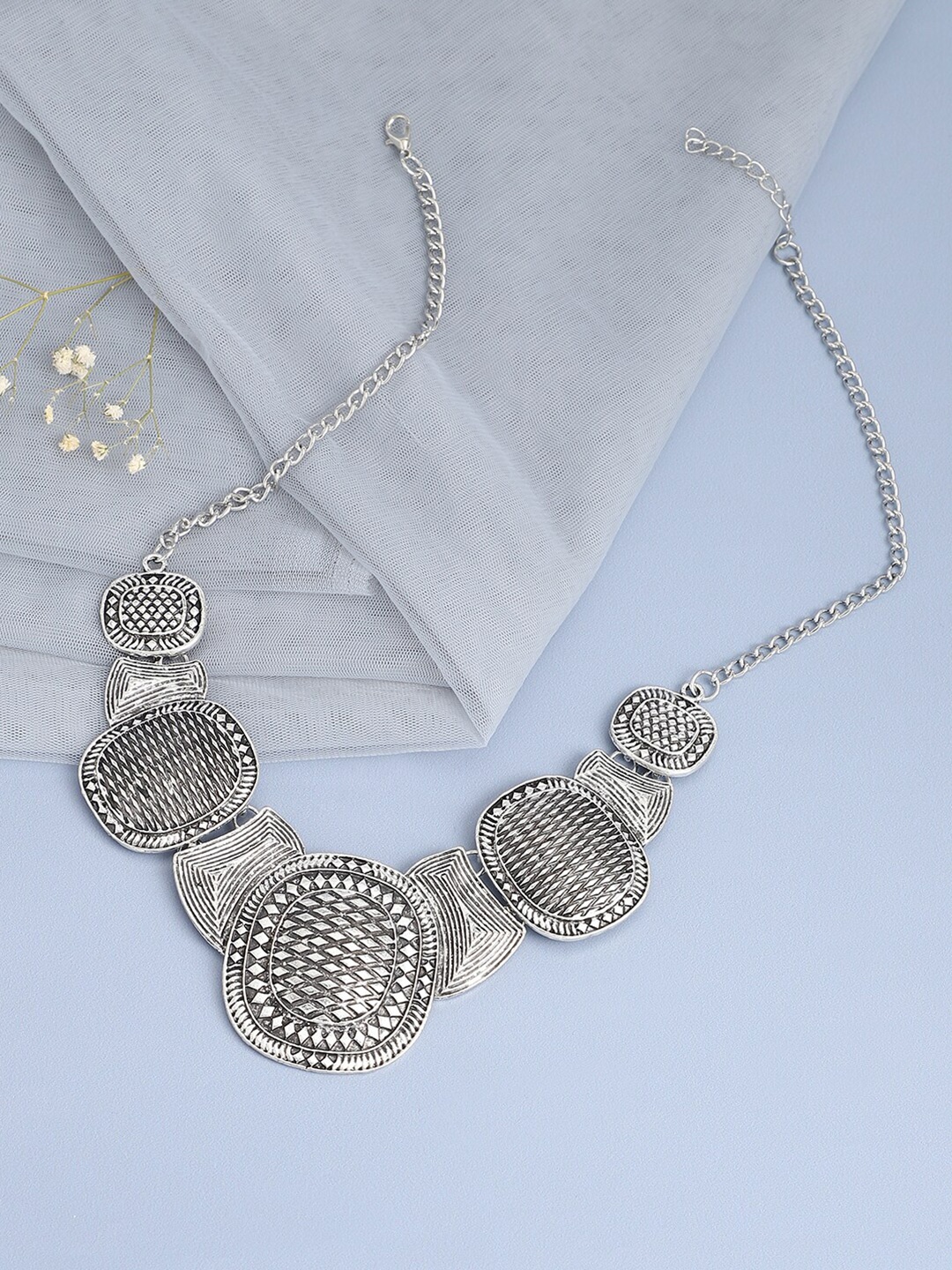 

SOHI Silver-Plated Necklace