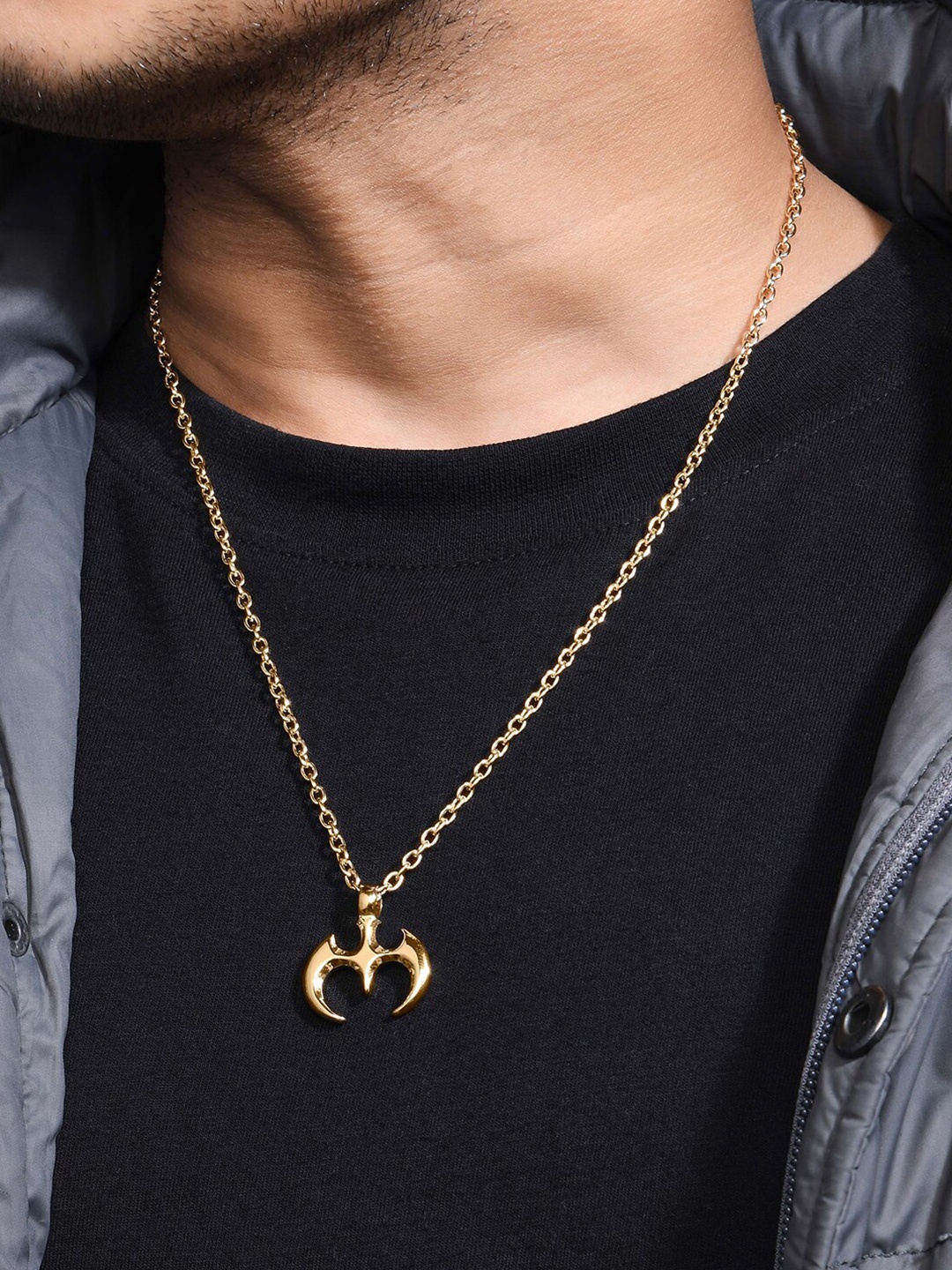 

The Bro Code Men Gold-Plated Necklace