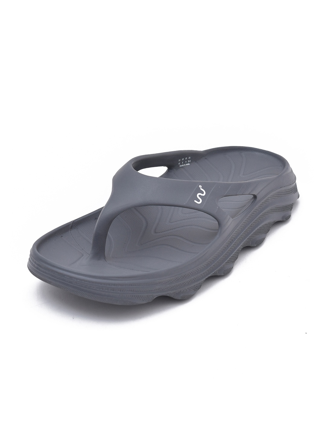 

Doubleu Men Grey EVA Thong Flip-Flops