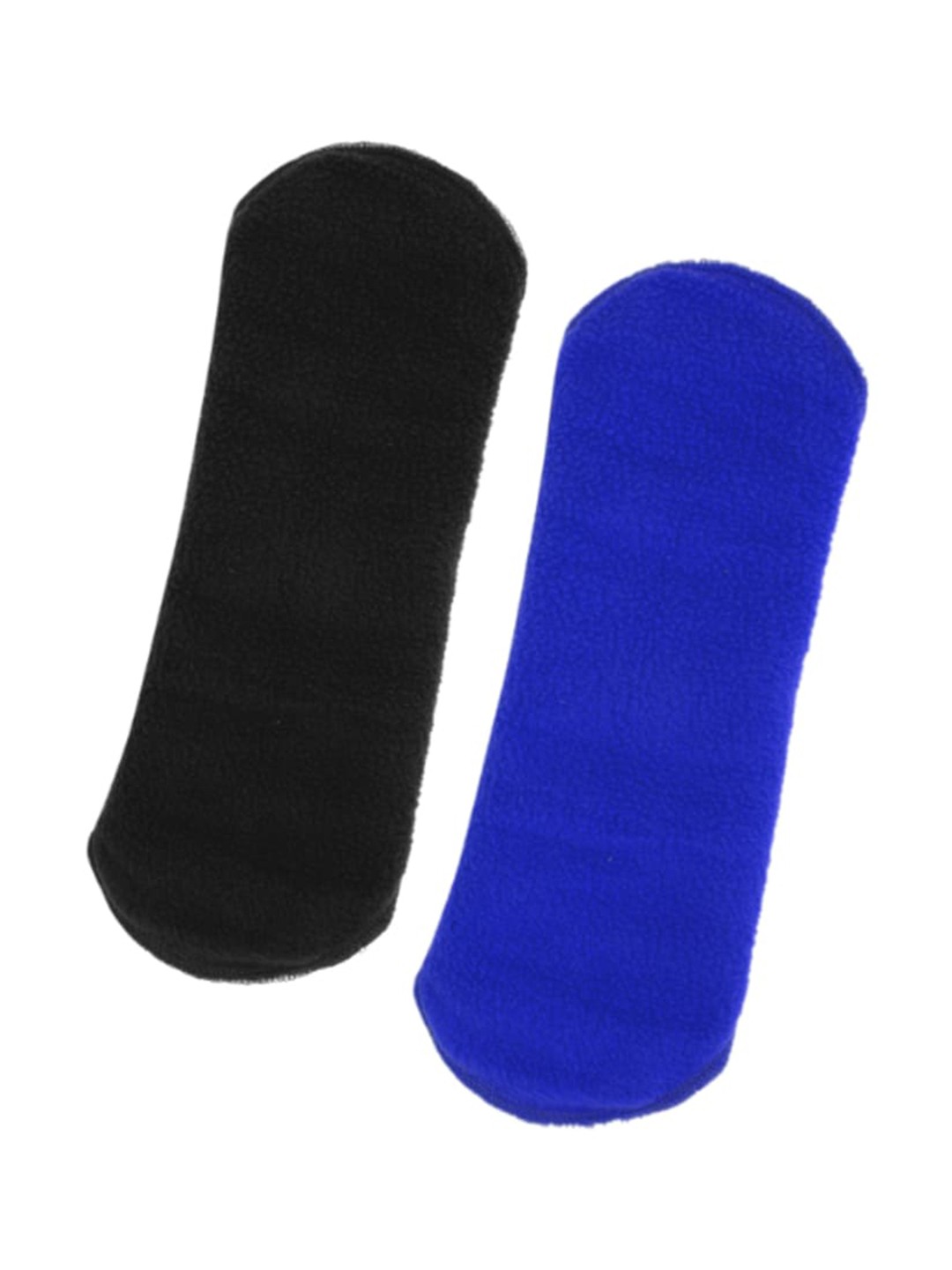 

CareDone Set of 2 Ultra Thin 4-Layered Rash Free Reusable Sanitary Cloth Pads - XL, Black