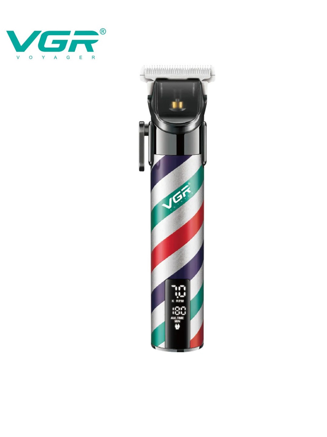 

VGR Men V-692 Smart Technology Hair Trimmer with 200 Mins Runtime - Multicolor, Multi