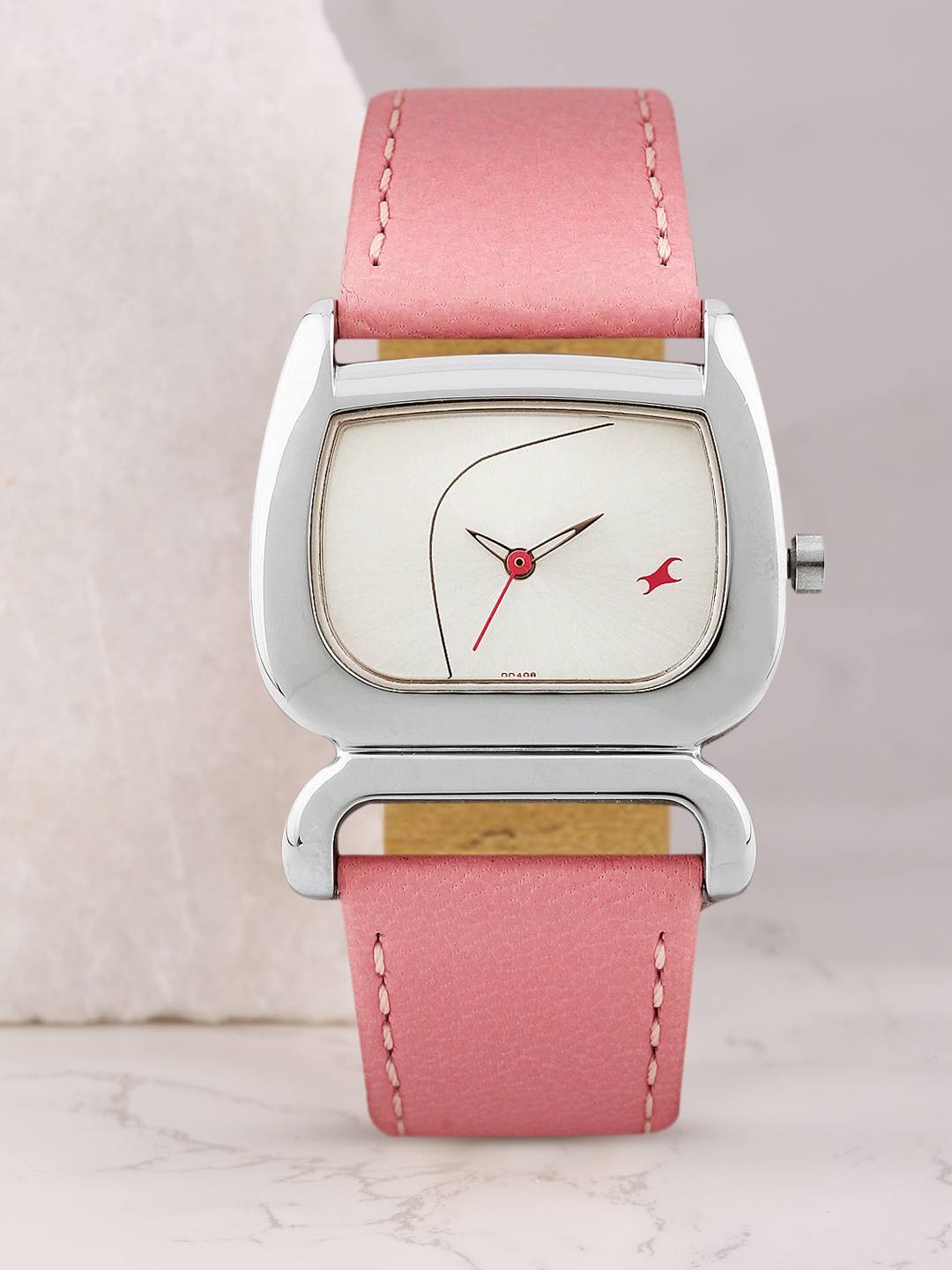 

Fastrack Women Silver-Toned Dial Watch 6091SL01