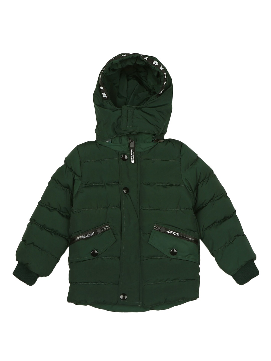 

mothercare Boys Green Longline Parka Jacket