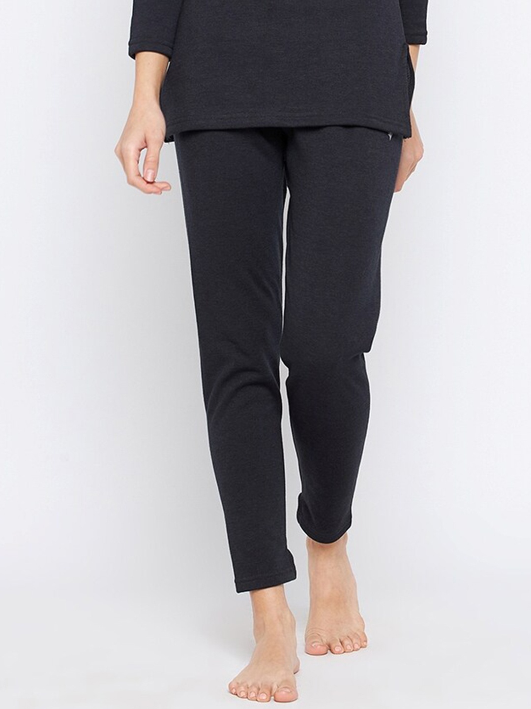 

NEVA Women Skin Fit Cotton Thermal Bottom, Charcoal