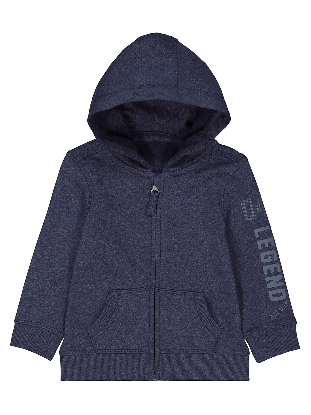 

mothercare Boys Hooded Cotton Sweatshirt, Navy blue