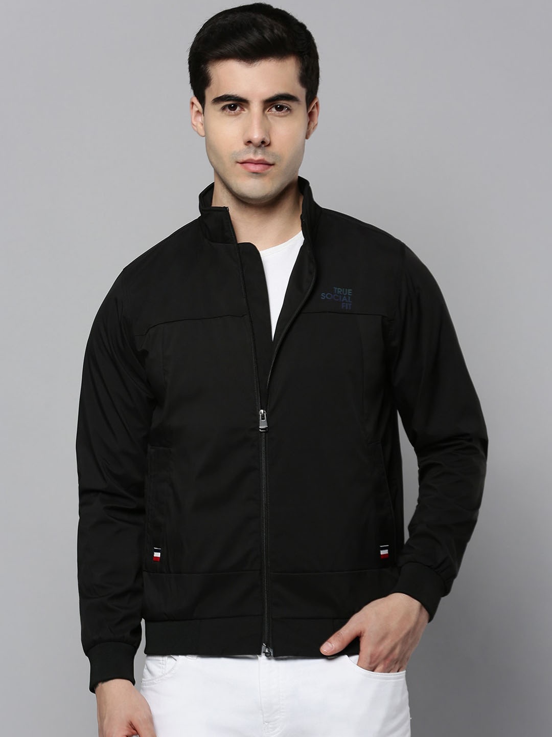 

SHOWOFF Men Bomber Jacket, Black