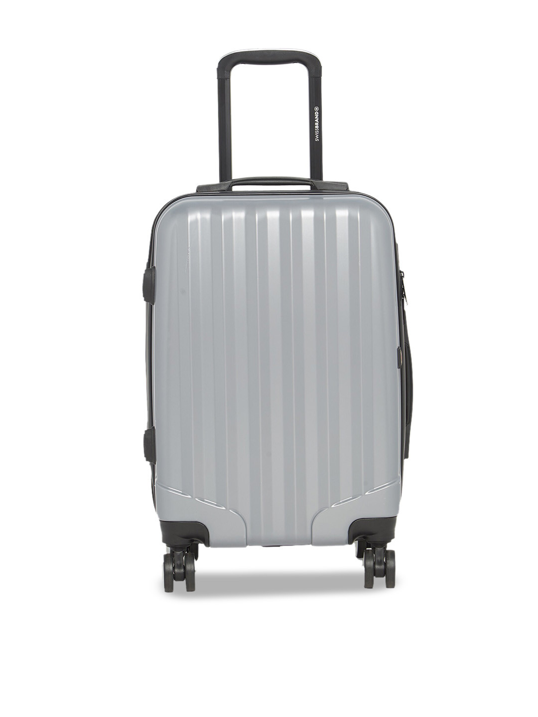 

SWISS BRAND BADEN Range Textured Hard-Sided Trolley Bag, Grey