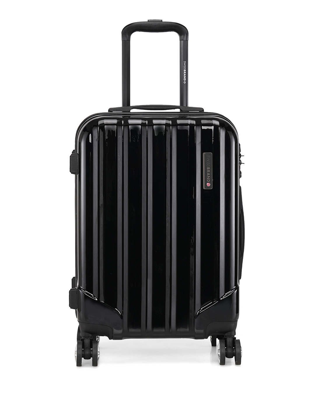 

SWISSBRAND BADEN Range Black 20" Cabin Hard Trolley Bag