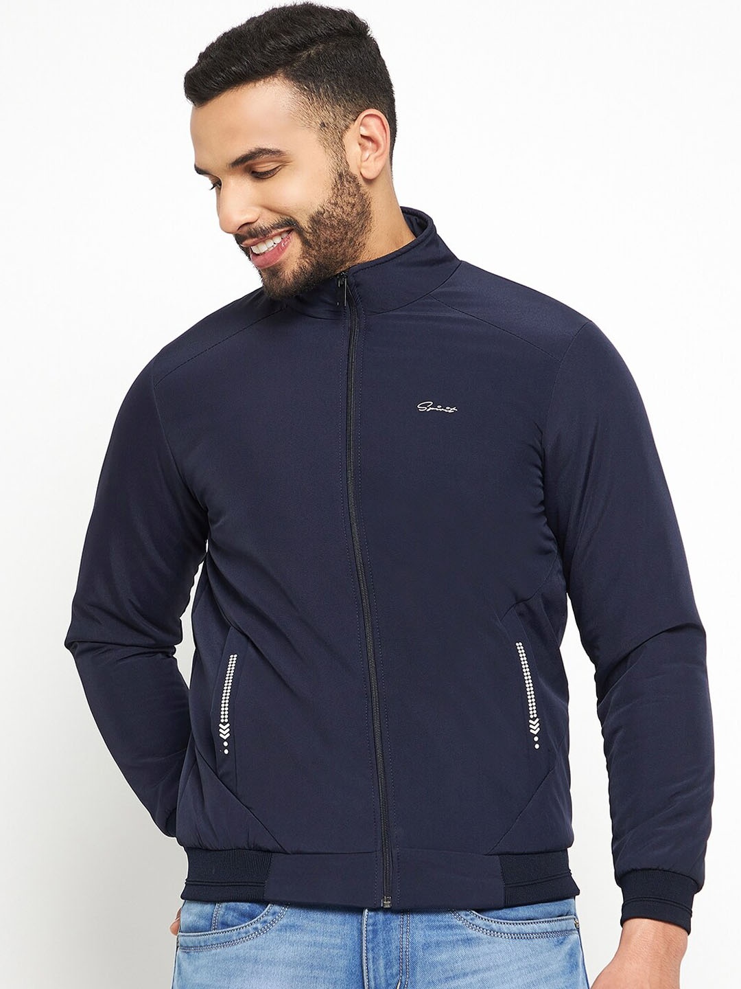 

Spirit Men Insulator Bomber Jacket, Navy blue