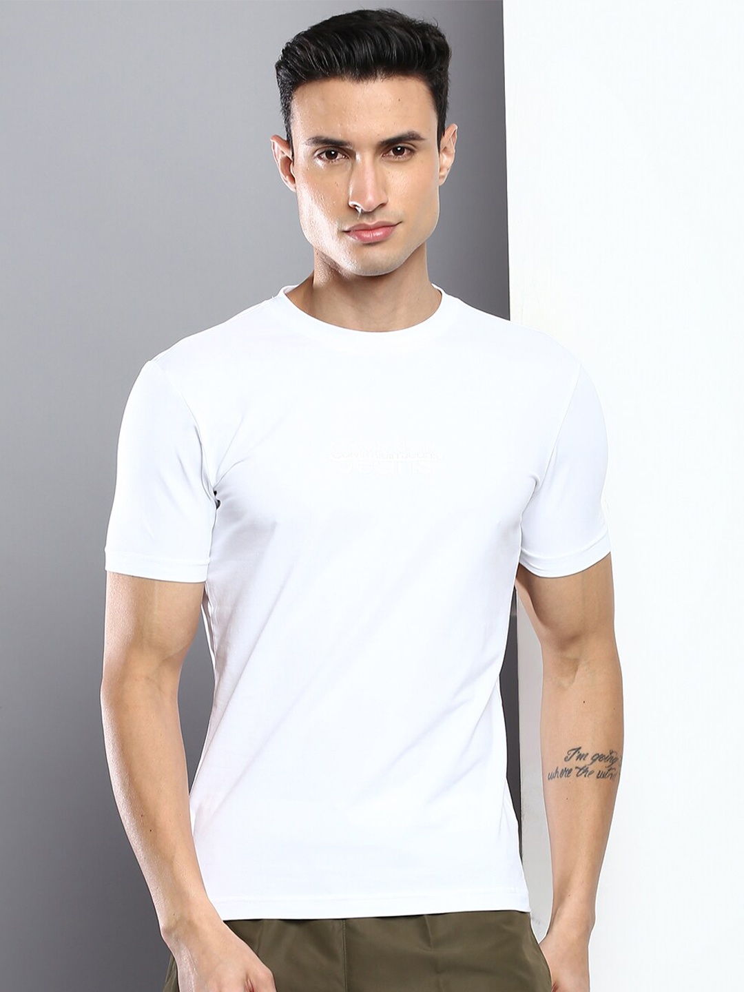 

Calvin Klein Jeans Men T-shirt, White