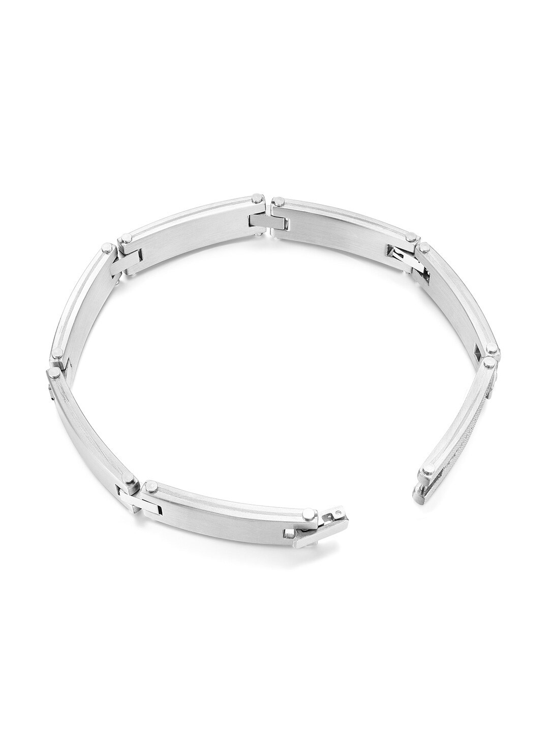 

DUCATI CORSE Men Silver-Plated Link Bracelet