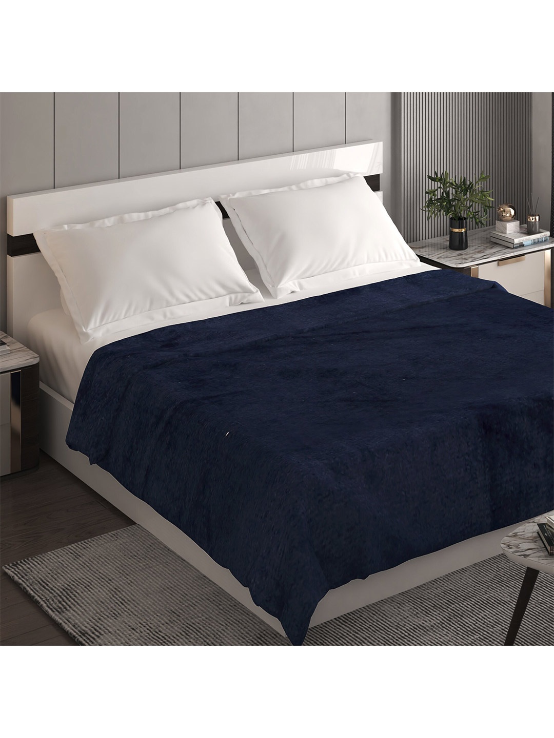 

Home Centre Blue Summer 150 GSM Single Bed Blanket