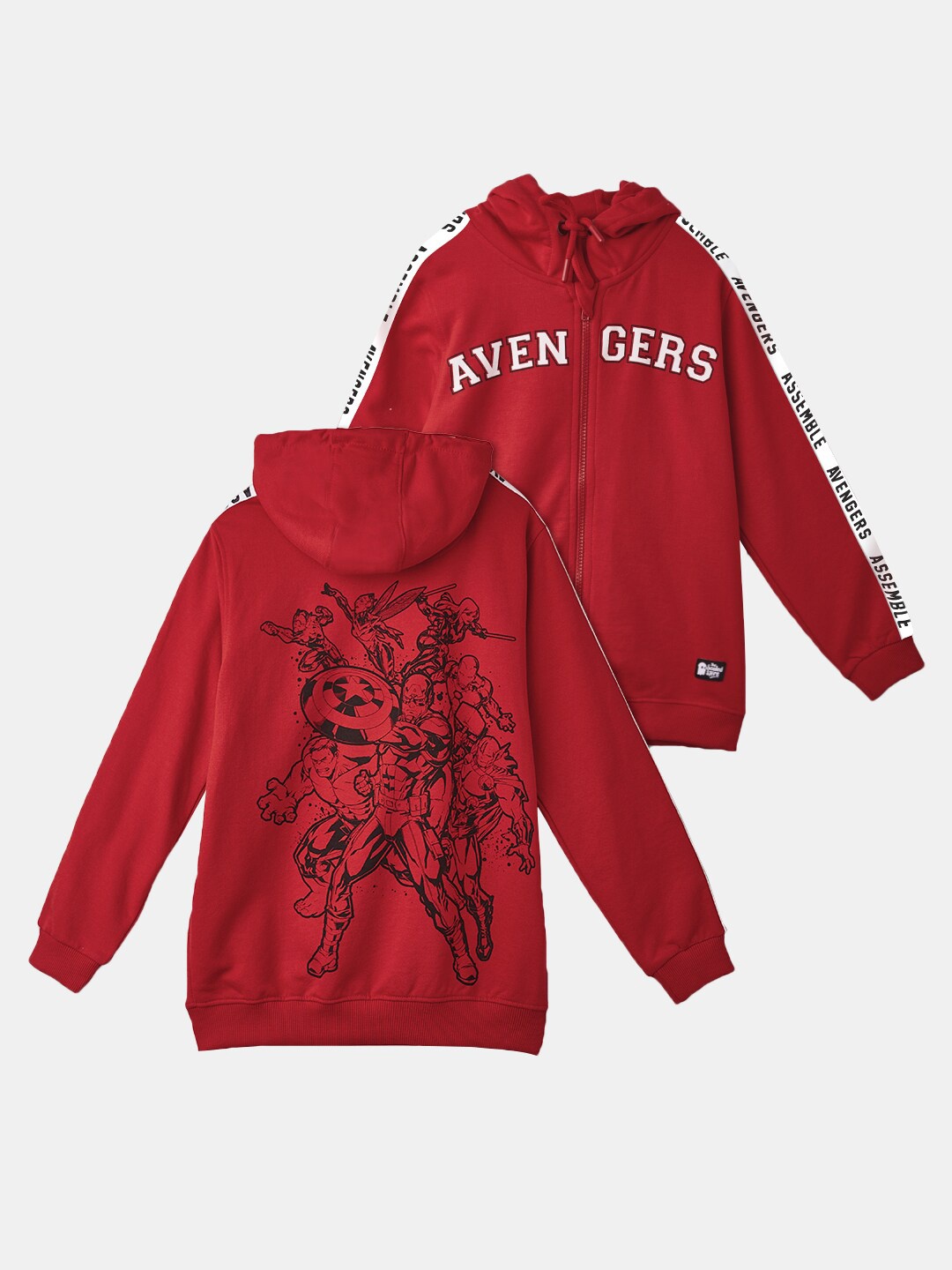 

The Souled Store Boys Printed Sweatshirt, Red