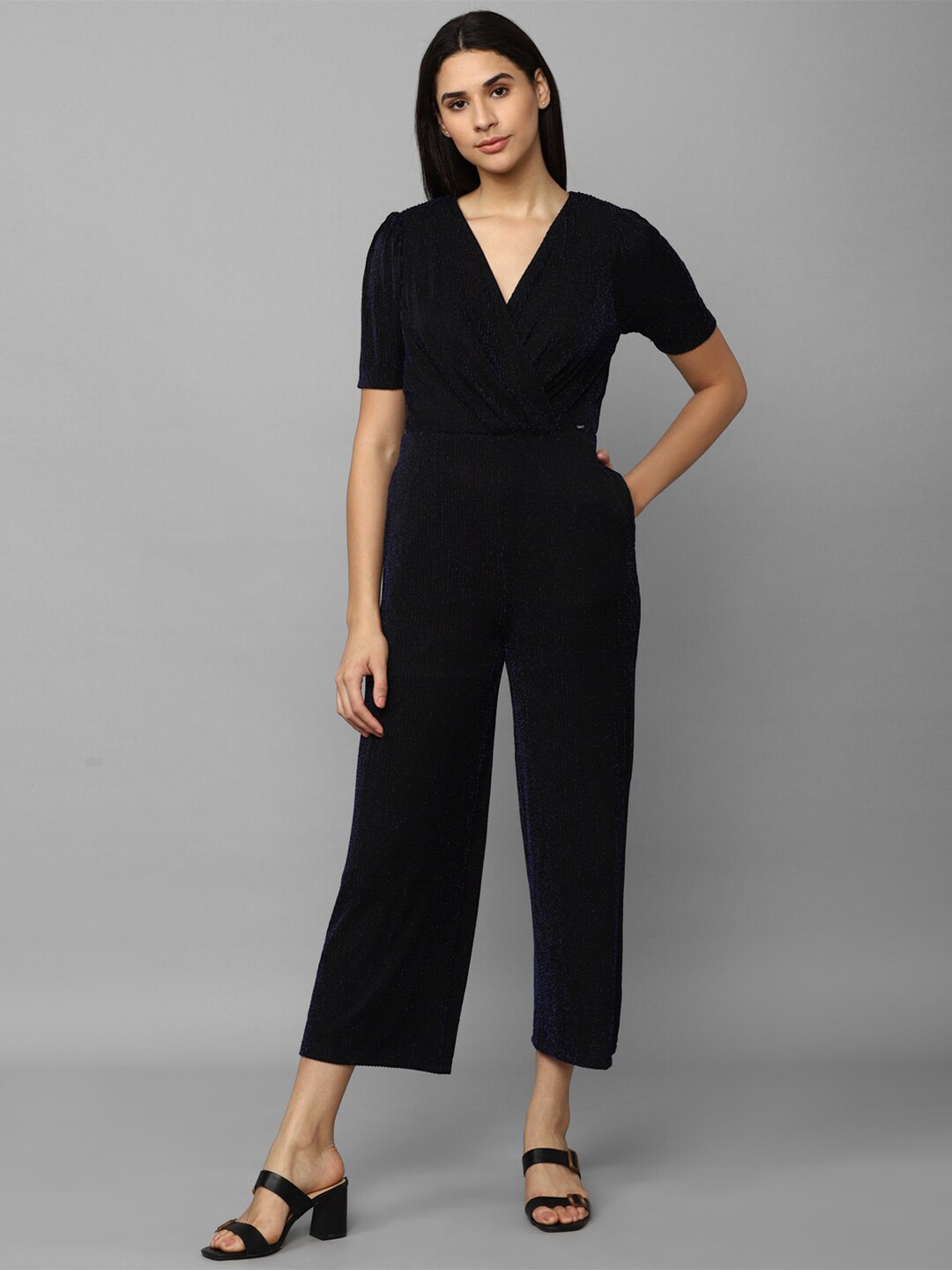 

Allen Solly Woman Basic Jumpsuit, Black