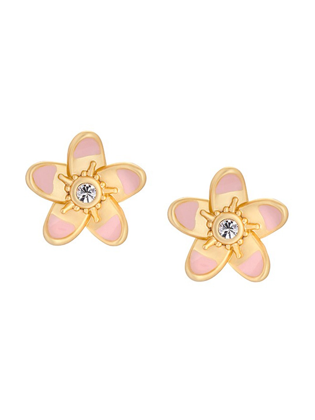 

Ted Baker Gold-Plated Floral Studs Earrings