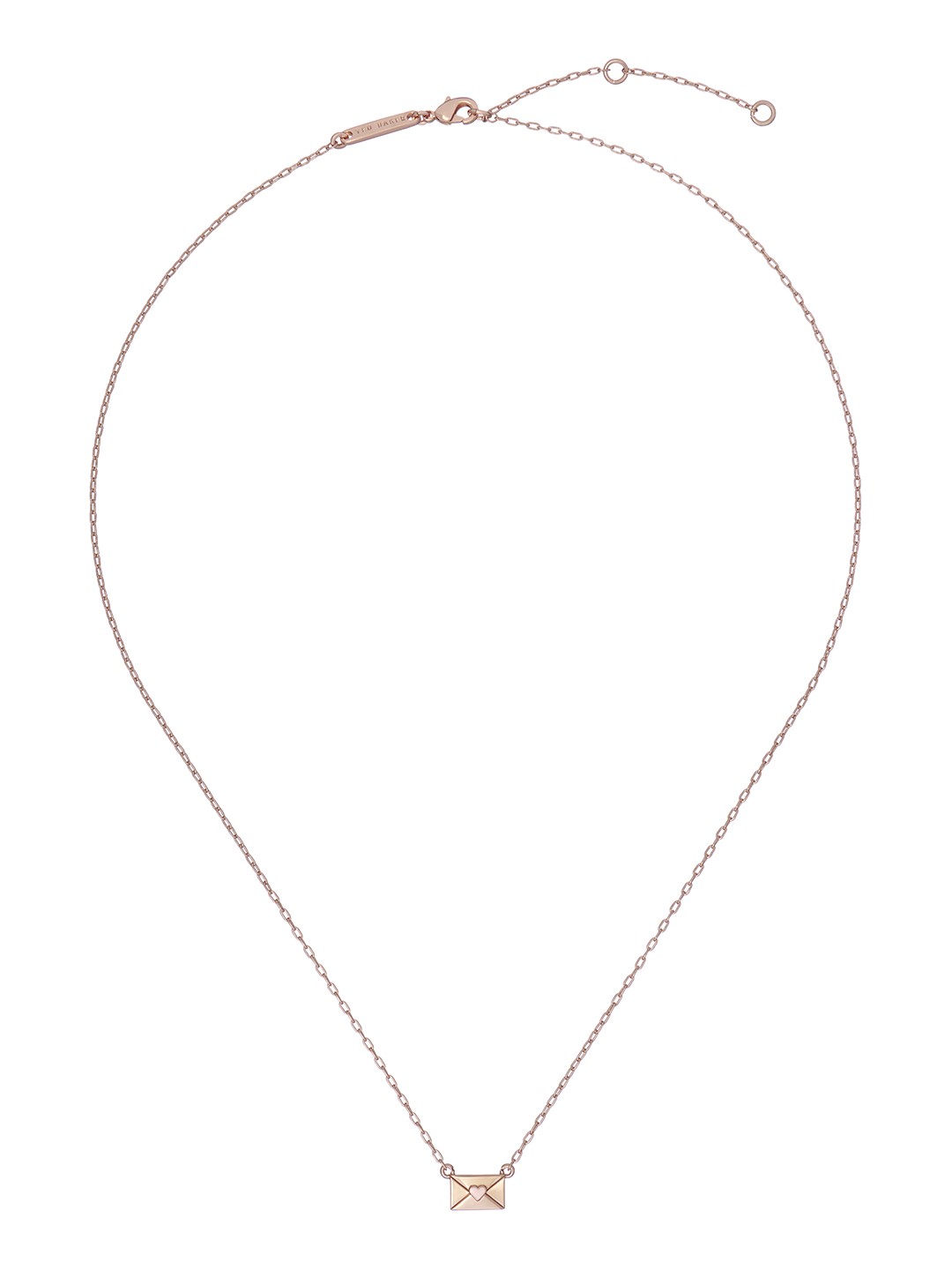 

Ted Baker Rose Gold Brass Love Letter Pendant Chain