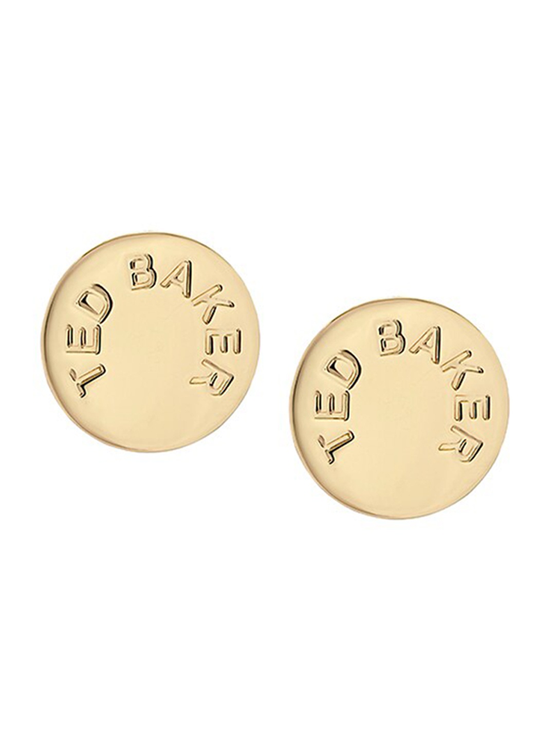 

Ted Baker Circular Studs Earrings, Gold