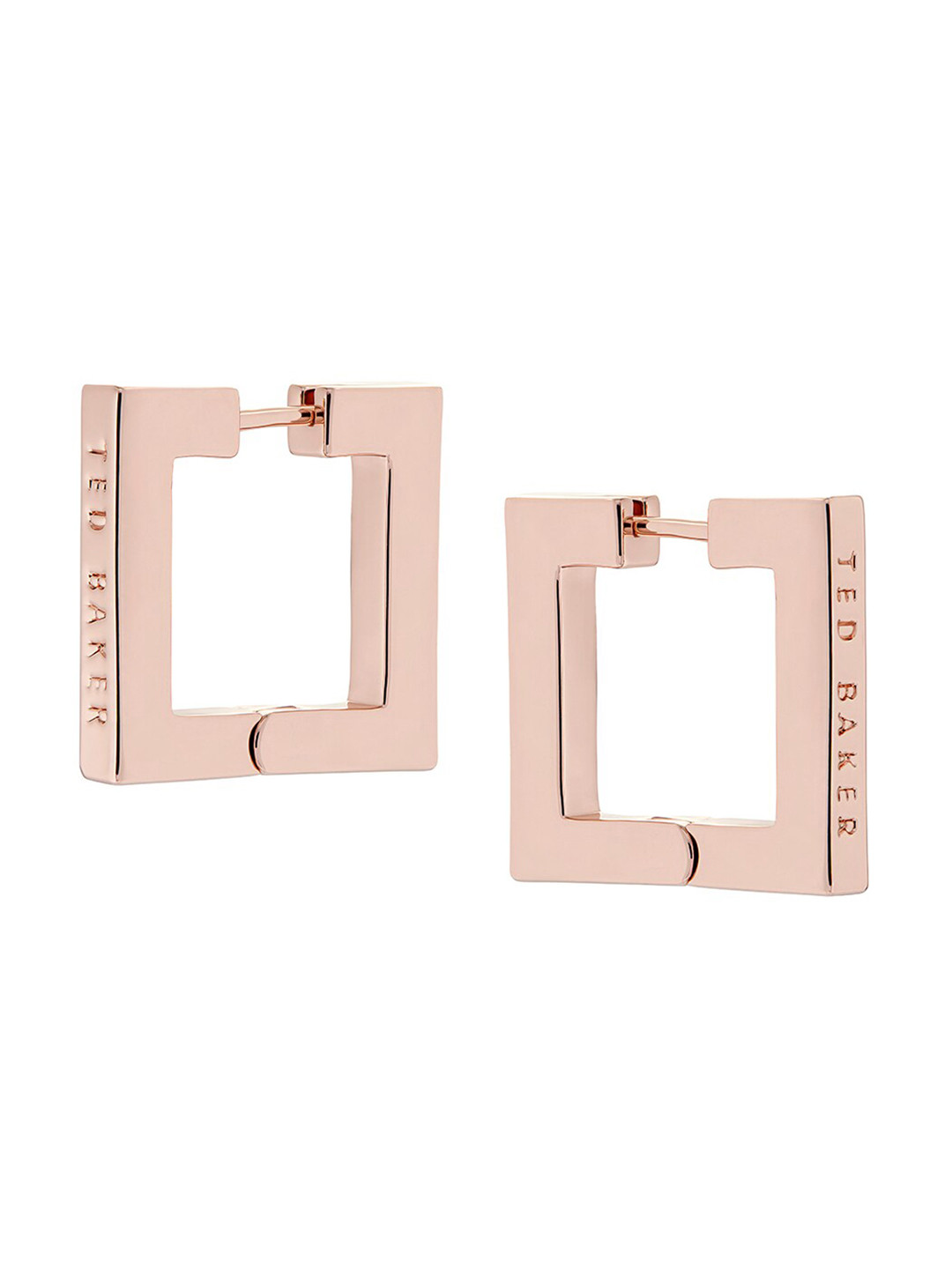 

Ted Baker Rose Gold Plated Square Hoop Earrings