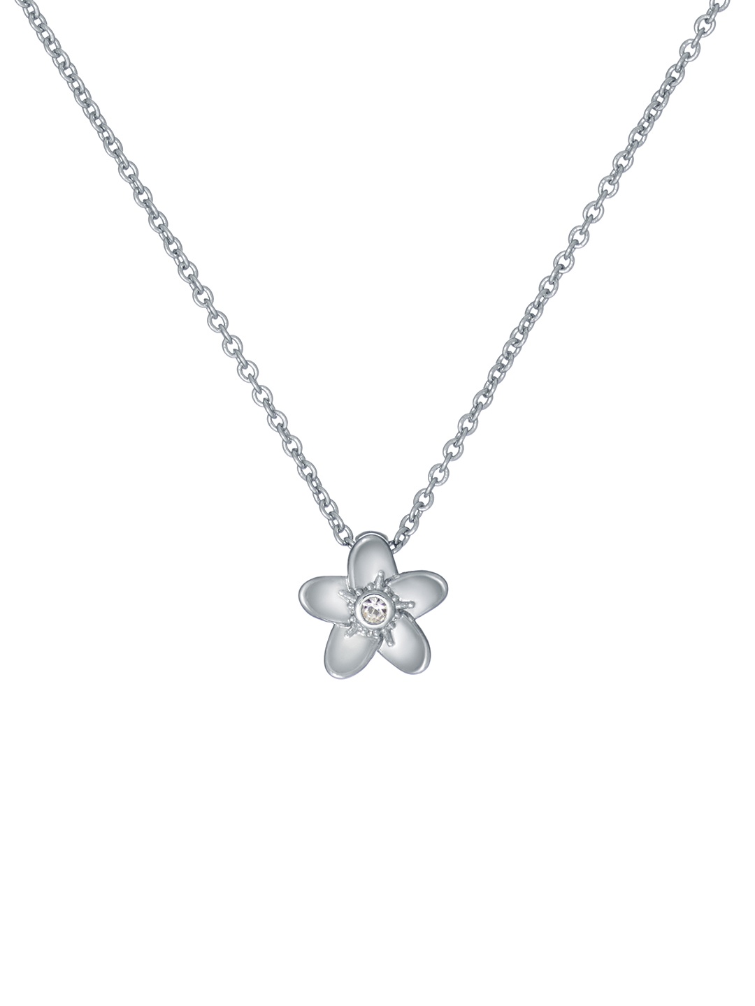 

Ted Baker Brass Chain With Blossom Pendant, White