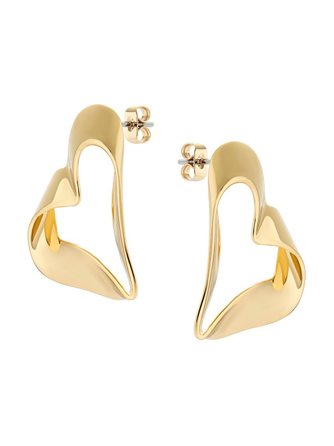 

Ted Baker Gold-Plated Heart Shaped Studs Earrings
