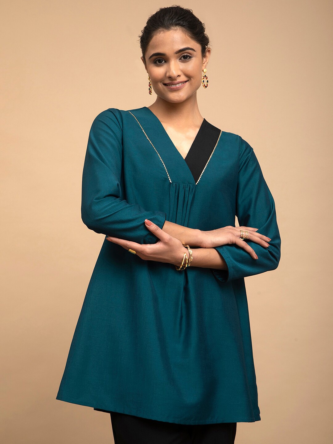 

Pink Fort Tunic, Teal