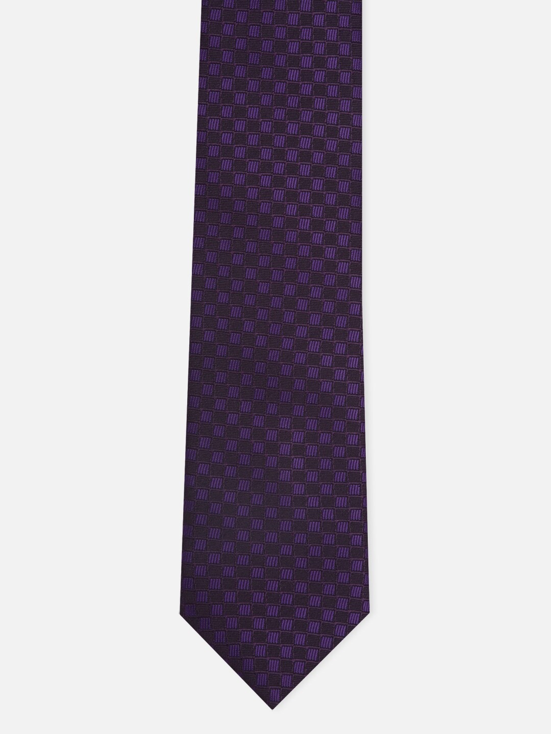 

Van Heusen Men Printed Skinny Tie, Purple