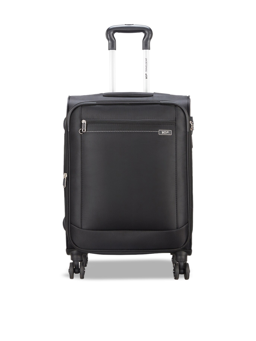 

VIP Knight Solid Cabin Trolley Bag - 55 cm, Black