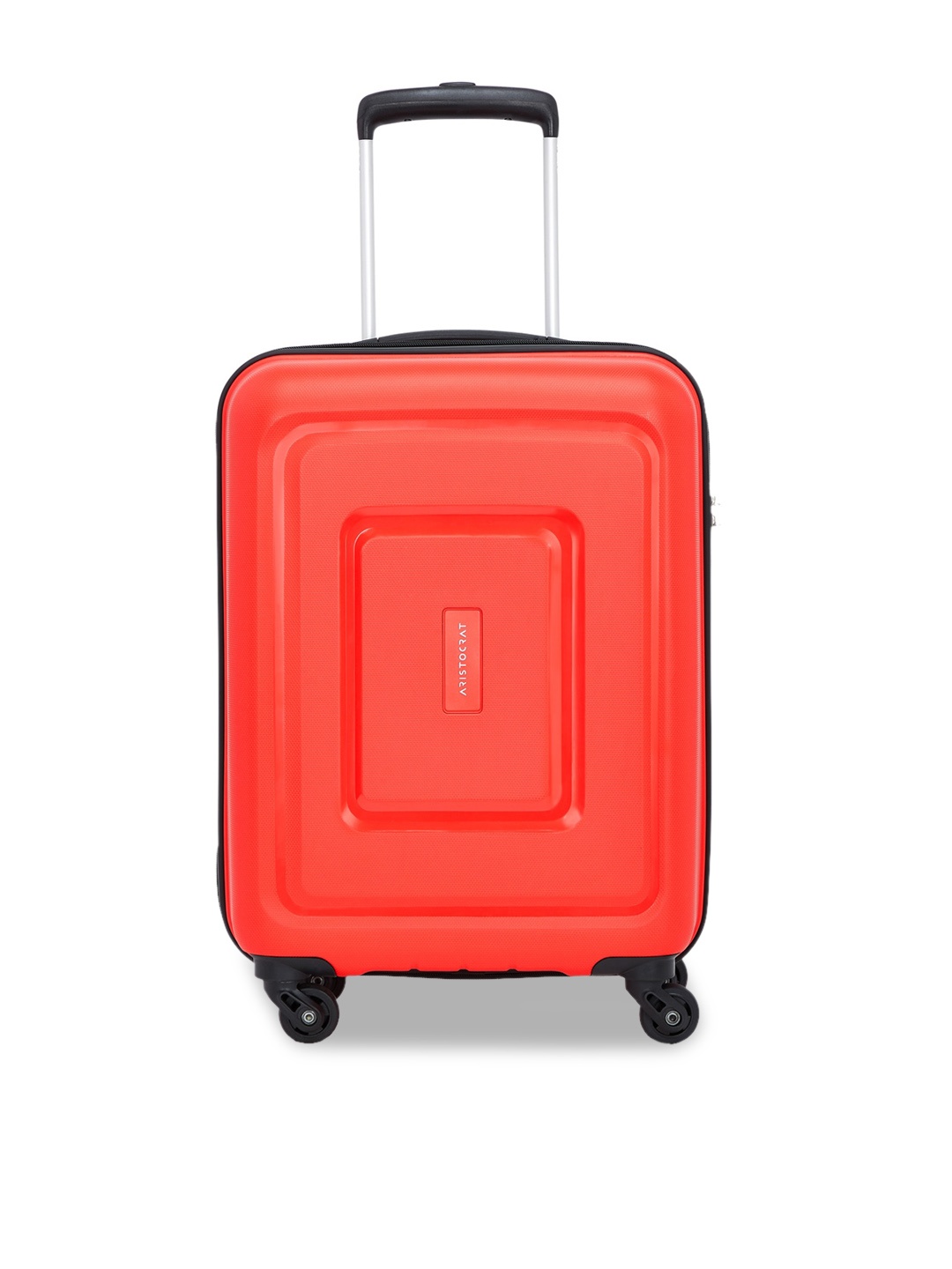 

Aristocrat Solid Cabin Trolley Bag, Red