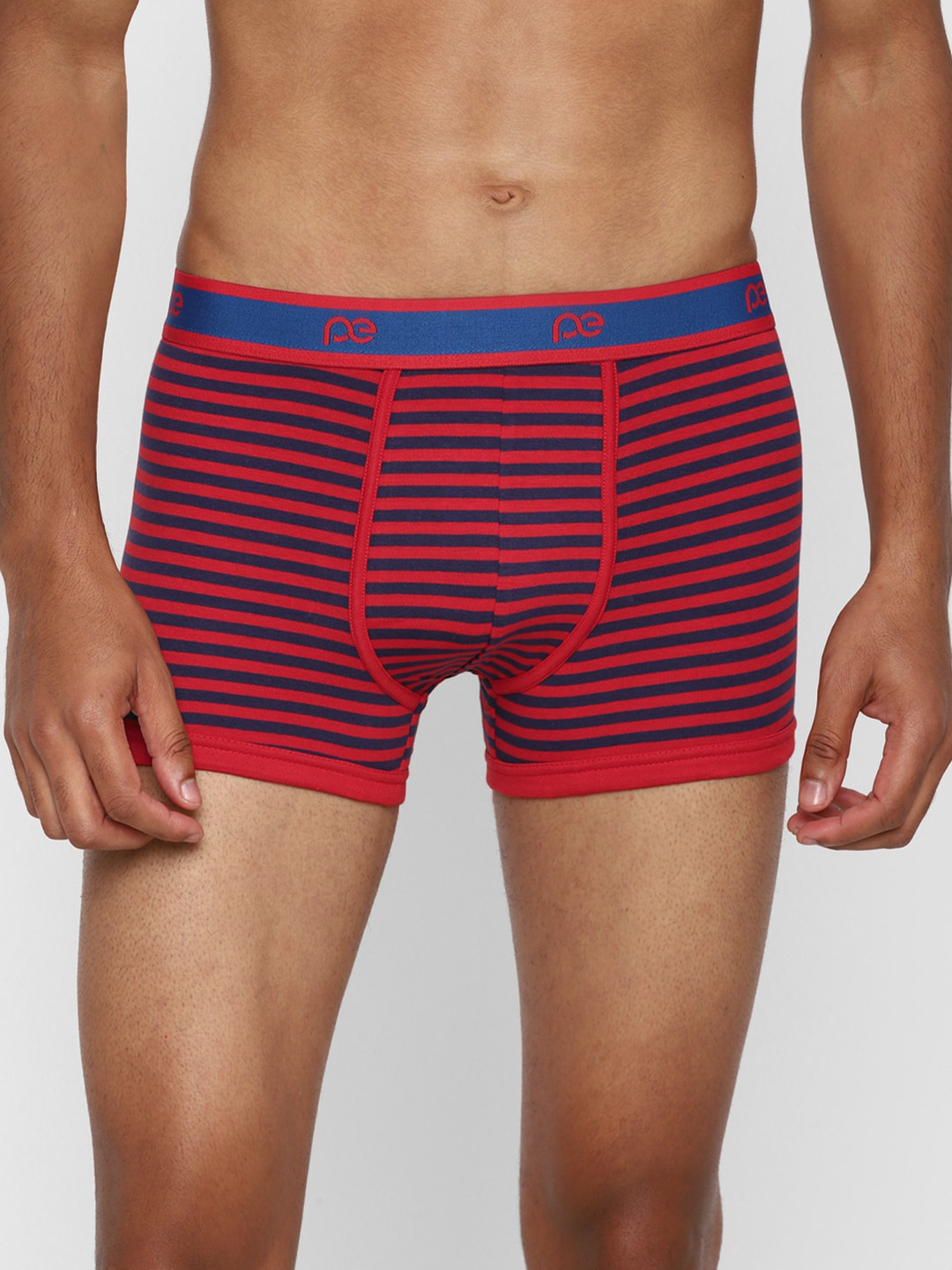 

Peter England Men Striped Cotton Trunk PETRMRGP934694, Blue