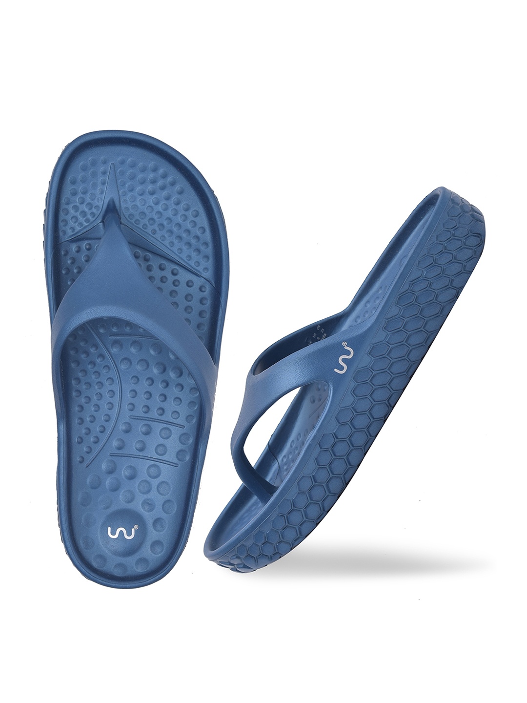 

Doubleu Women EVA Thong Flip-Flops, Blue