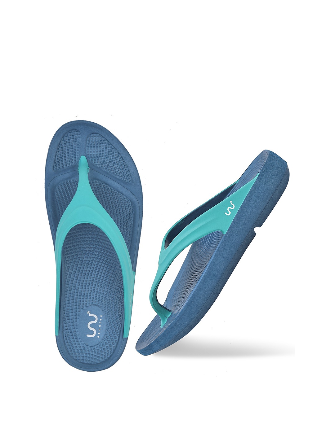 

Doubleu Women EVA Thong Flip-Flops, Blue