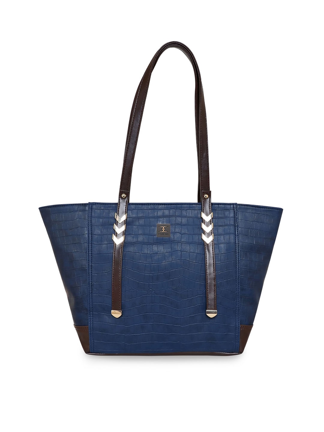 

ESBEDA Women Textured PU Swagger Shoulder Bag, Navy blue