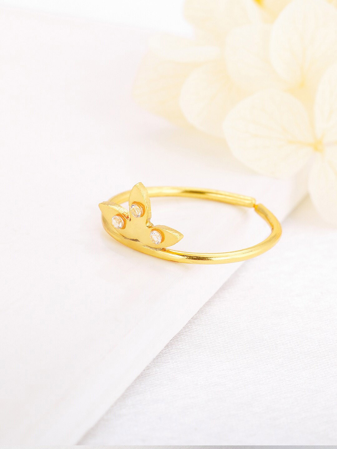 

GIVA Gold-Plated 925 Sterling Silver Finger Ring